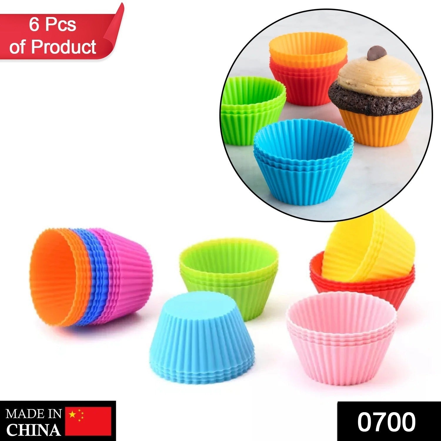 0700 Silicone Cupcake Shaped Baking Mold Fondant Cake Tool Chocolate Candy Cookies Pastry Soap Moulds 0700 Silicone Cupcake Shaped Baking Mold Fondant Cake Tool Chocolate Candy Cookies Pastry Soap Moulds